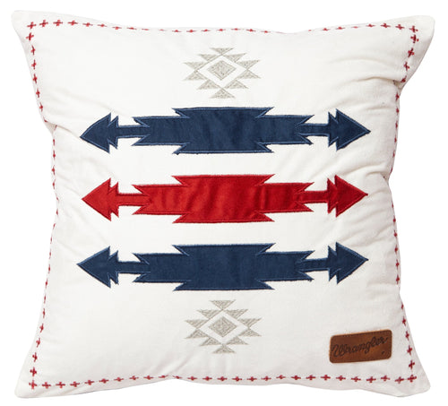 Wrangler 3 Arrows Throw Pillow 18