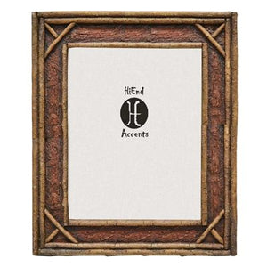 Faux Birch Twig Adirondack Photo Frame - Choose From 2 Sizes!