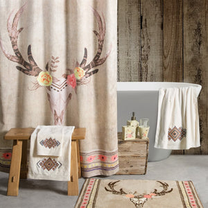 Desert Skull Shower Curtain