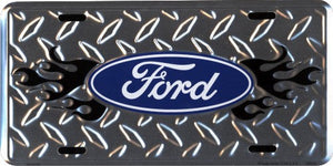 Ford Metal License Plate