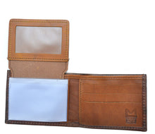Load image into Gallery viewer, Brown Leather Billfold - Made in USA - Deer