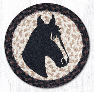 10" Round Horse Portrait Trivet