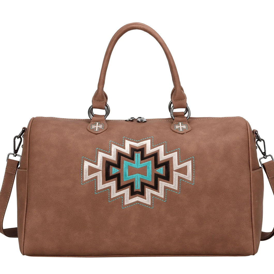 Western Aztec Weekender Bag