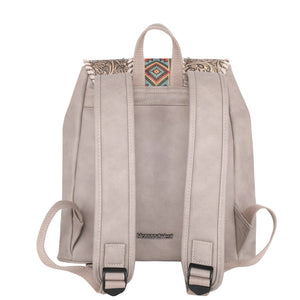 Western Tooled with Aztec Applique Backpack - Choose From 3 Colors!