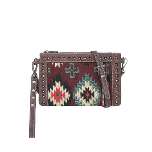 Ladies' Western Aztec Crossbody/Wristlet
