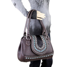 Load image into Gallery viewer, Montana West Faux-Fur Collection Satchel - 2 Colors Available!