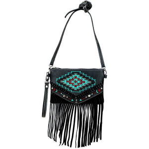 Western Aztec Clutch/Crossbody - Choose From 3 Colors!