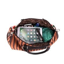 Load image into Gallery viewer, Western Horse Canvas Weekender Bag