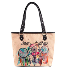 Load image into Gallery viewer, Western Dream Catcher Canvas Tote Bag