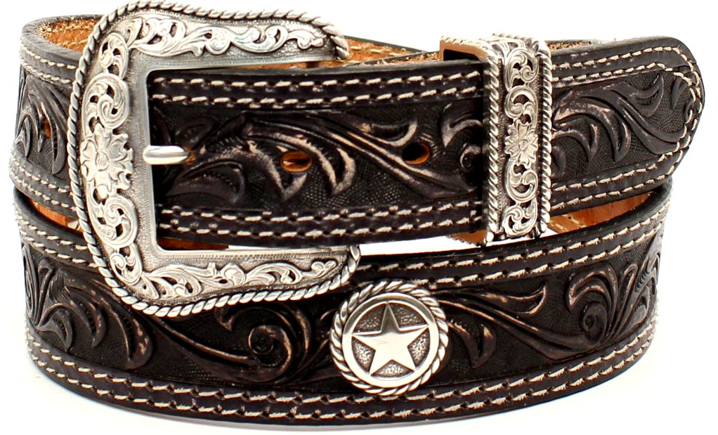 Arrow and Star tooled bracelet