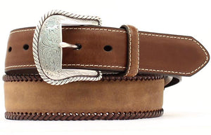 Men's Western 1-1/2" Leather Belt