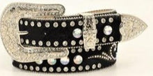 Load image into Gallery viewer, Ladies&#39; Western Belt with Silver Studs and Conchos - XL