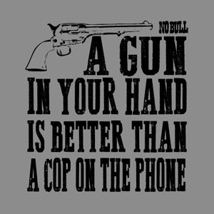 "Gun in Hand" Western No Bull T-Shirt