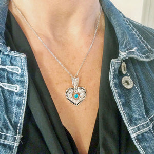 Shot in the Heart with A Big Sky Arrow Necklace - Made in the USA!