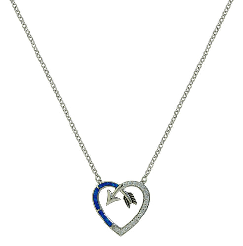 Follow Your Heart Arrow Necklace