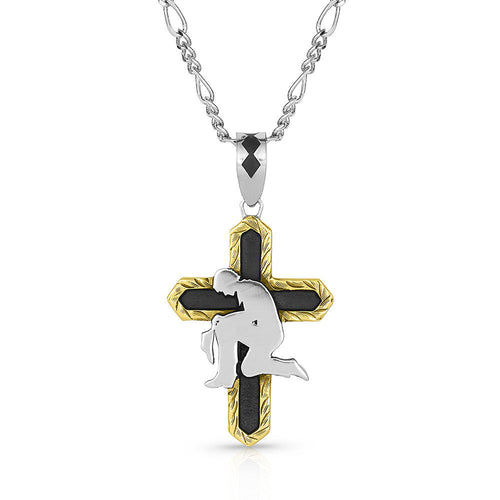 Surrender Cross Necklace