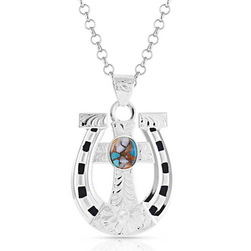 Sole 2 Soul Horseshoe & Cross Necklace - Made in the USA!