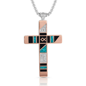 Fisherman of Faith Western Cross Necklace