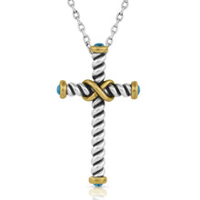 Load image into Gallery viewer, Men&#39;s Forever Cross Necklace