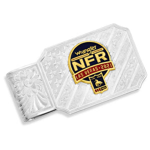 NFR 2021 Silver Money Clip - Made in the USA!