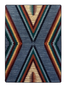 "Razzle - Forrester" Southwestern Area Rugs - Choose from 6 Sizes!