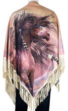Load image into Gallery viewer, Painted Horse Shawl
