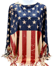 Load image into Gallery viewer, &quot;American Pride&quot; Poncho - Navy