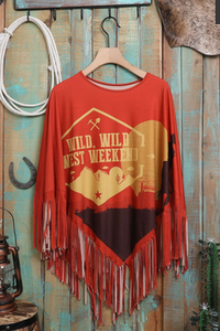 "Wild West Weekend"  Poncho