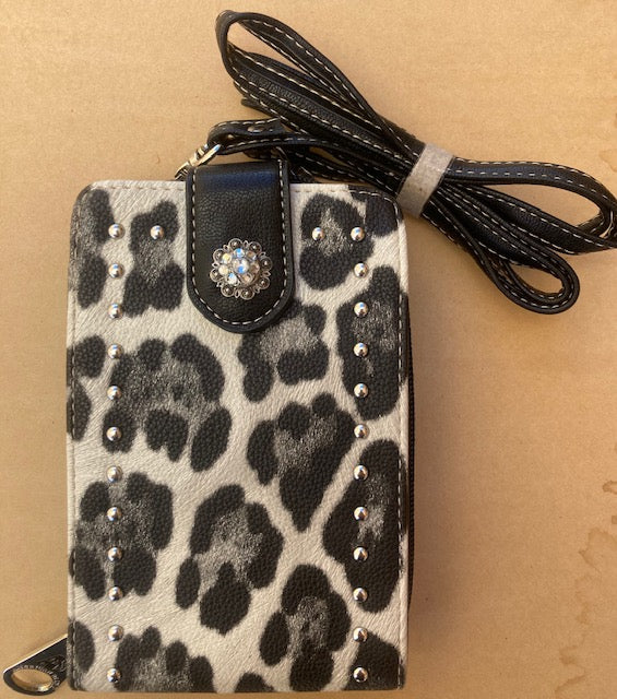 Exotic Cell Phone Wallet /Crossbody