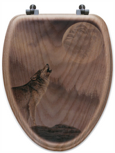 Load image into Gallery viewer, &quot;Kindred Spirit&quot; Western Toilet Seat