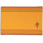 Habenero Embroidered Placemat