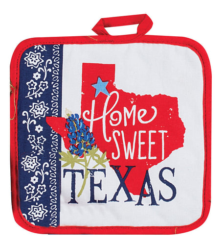 Home Sweet Texas Pot Holder
