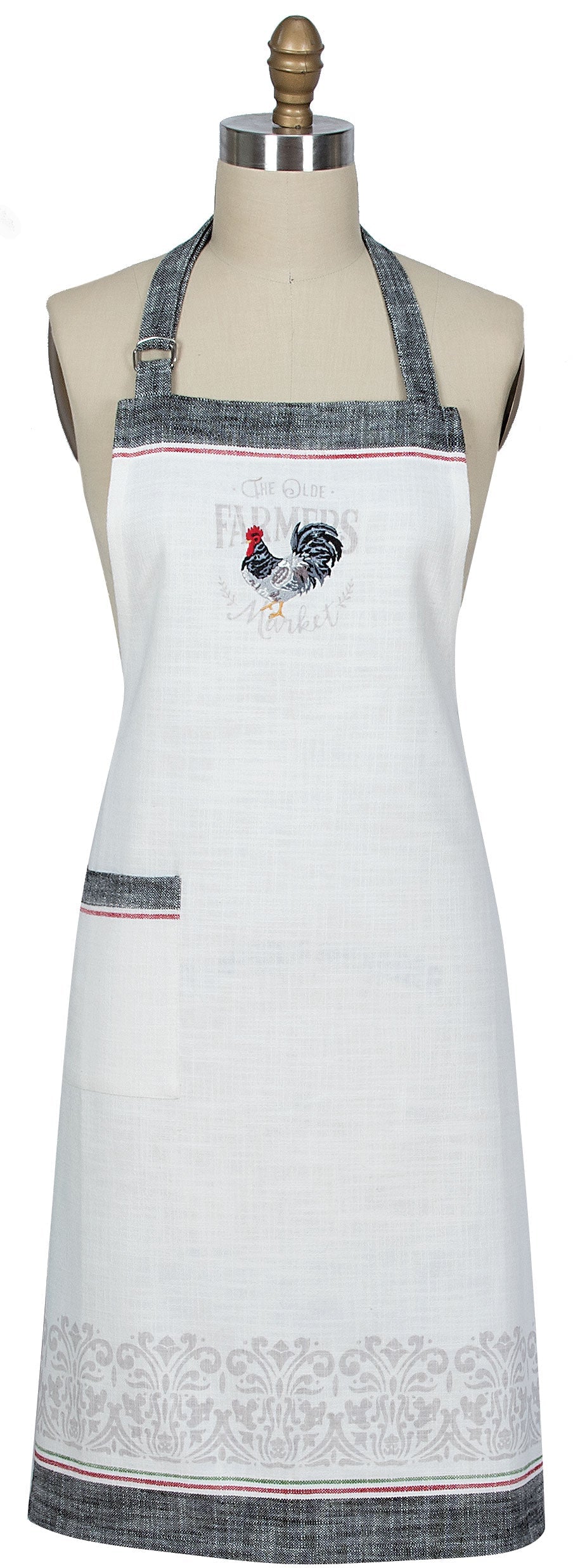 Farmers Market Embroidered Apron