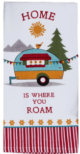 "Home is Where you Roam" Terry Towel