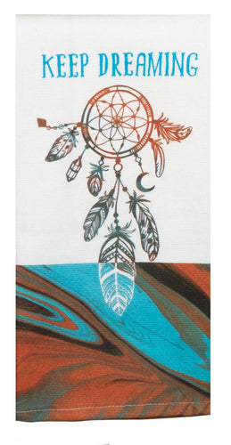 Southwest Vistas Dream Catcher Dual Purpose Terry Towel