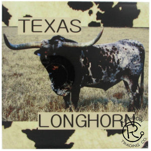 "Texas Longhorn"  Western Decorative Tile
