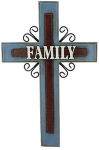"FAMILY"  Wall Cross - 20-1/4" Tall