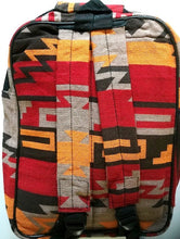 Load image into Gallery viewer, Southwestern &quot;Santa Fe&quot; Style Backpack Red