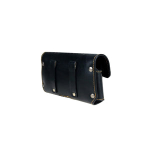 Calf Hair & Basketweave Genuine Leather Belt Loop Holster Cell Phone Case - Choose From 2 Colors!