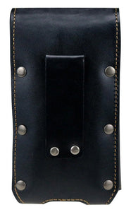 Praying Cowboy Genuine Leather Belt Loop Holster Cell Phone Case - Choose From 2 Colors!