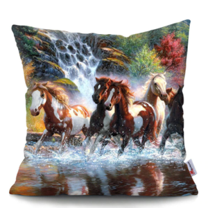 "Rush Hour" Accent Pillow 18" x 18"