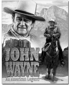 "John Wayne" Tin Sign