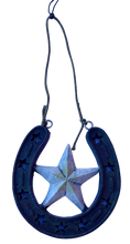 Load image into Gallery viewer, Horseshoe &amp; Star Ornament