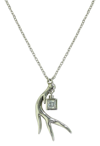 Sterling Lane Starlight Antler Necklace