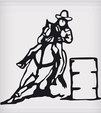Load image into Gallery viewer, Barrel Racer Sticker - 5&quot; x 5&quot;