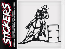 Load image into Gallery viewer, Barrel Racer Sticker - 5&quot; x 5&quot;