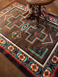 "Sawtooth - Mojave" Southwestern Area Rugs - Choose from 6 Sizes!