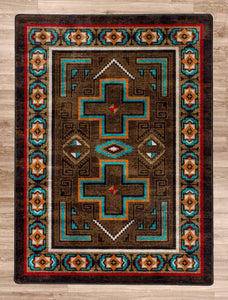 "Sawtooth - Mojave" Southwestern Area Rugs - Choose from 6 Sizes!