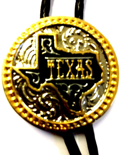 State of Texas Western Tri-Color Bolo Tie
