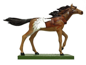 "Thundering Glory" Painted Horse Sculpture